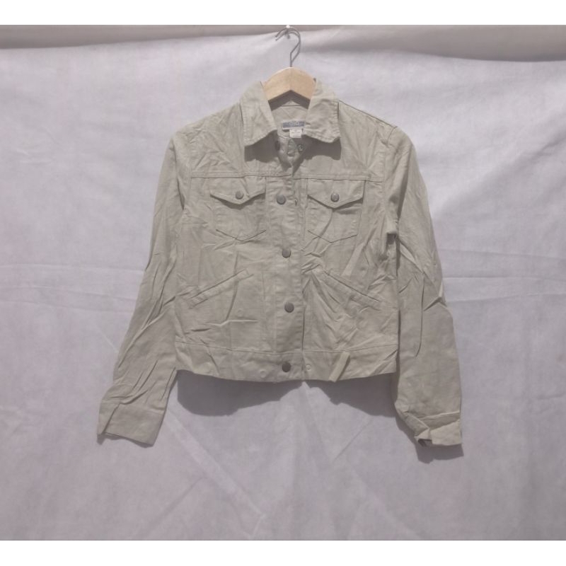Jaket Denim GA Cream Preloved