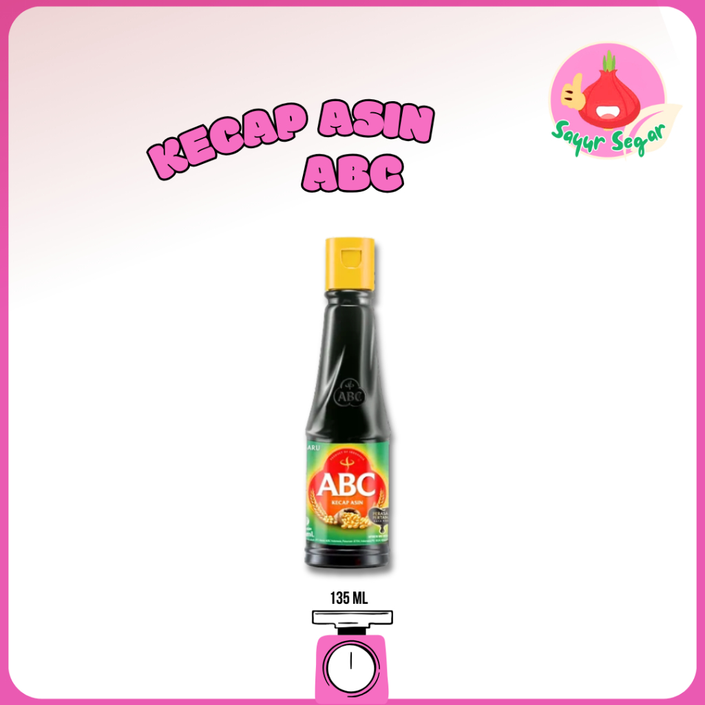 

Sayur Segar - Kecap Asin ABC Botol 135 ml / Soy Sauce