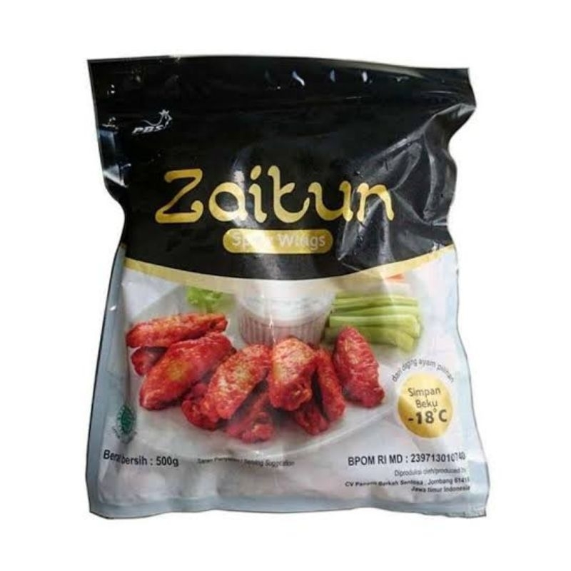 

Zaitun Chicken Wings 500gr