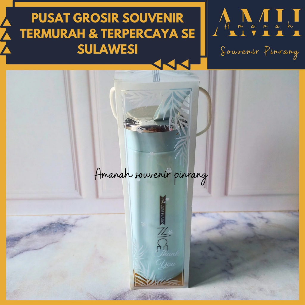 

( min order 10pcs ) Kotak Mika Botol Murah Box Kemasan Tumbler Uk 6,3 x 6,3 x 20 + Tali