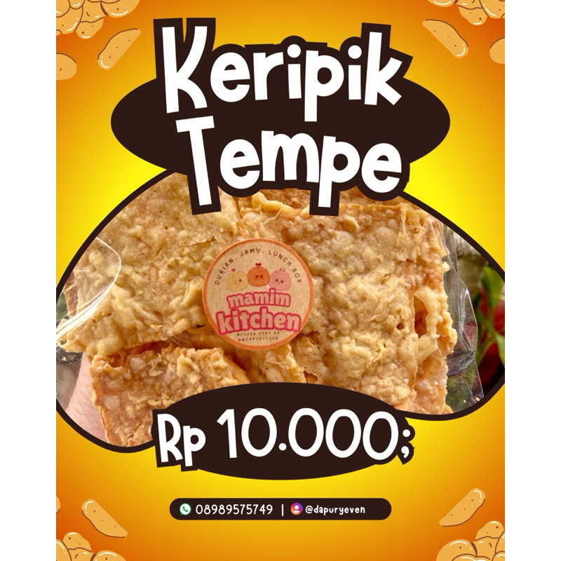 

Kerpik Tempe Enak Gurih