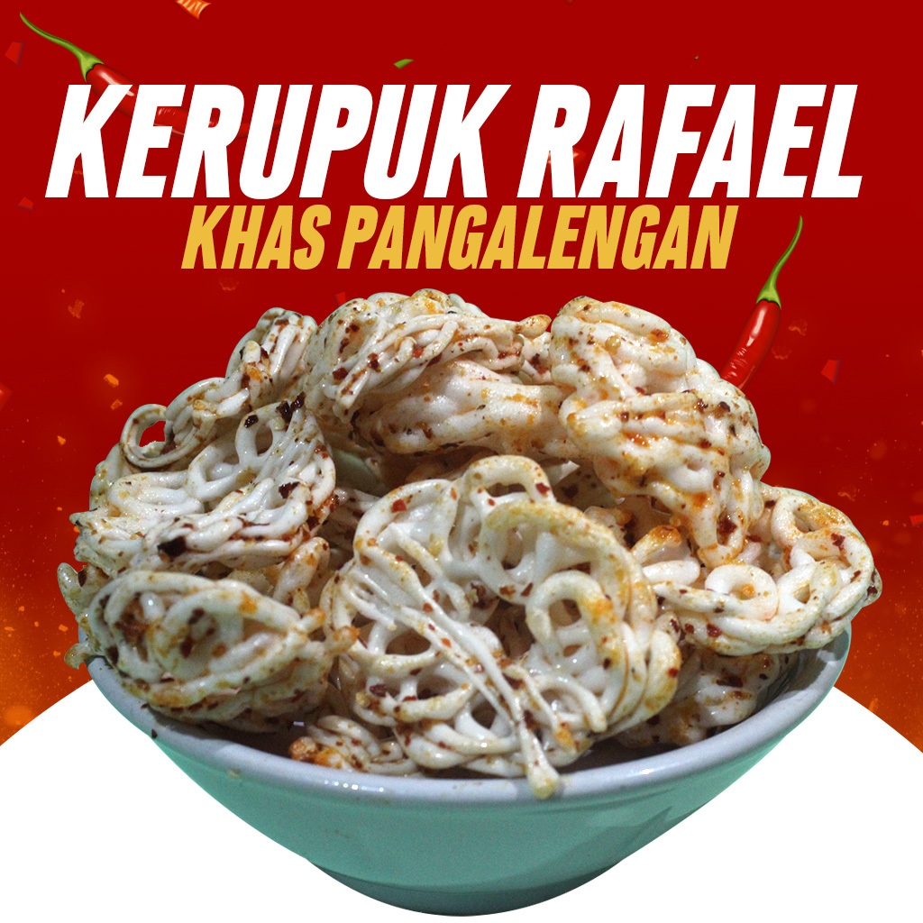

Kerupuk Rafael - Pedas - Khas Pangalengan - 250 g