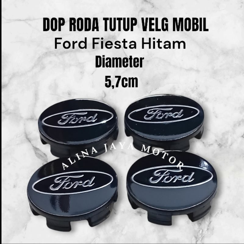 Ford Dop roda tutup velg mobil diameter 5,7 cm