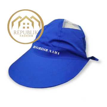 TOPI GOLF POLOS/TOPI OLAHRAGA/TOPI ZUMBA FITNES/TOPI SENAM AEROBIC WANITA FREE BORDIR NAMA