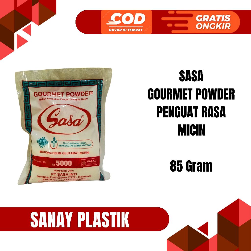 

SASA PENYEDAP RASA MSG 85 250 GRAM