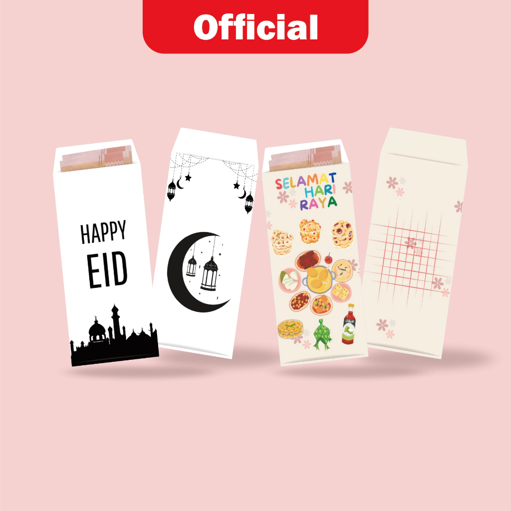 

Amplop Lebaran Panjang Motif Islami isi 30 pcs - Amplop Uang Kertas Lebaran, Tebal & Berkualitas