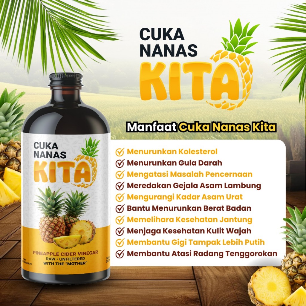 

Cuka Nanas KITA 100% ORIGINAL DAN TERPERCAYA