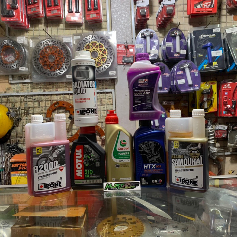 OLI SAMPING DAN AIR RADIATOR ALL BRAND IPONE ELF MOTUL UMA RACING