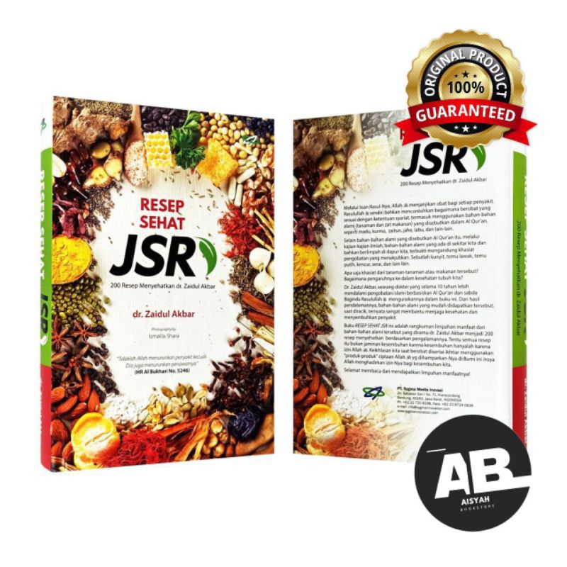 RESEP SEHAT JSR dr. Zaidul Akbar Penulis : dr. Zaidul Akbar