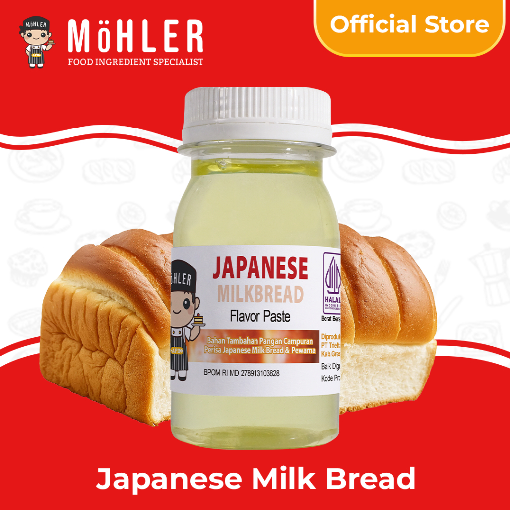 

MOHLER Pasta perisa pewarna JAPANESE MILKBREAD