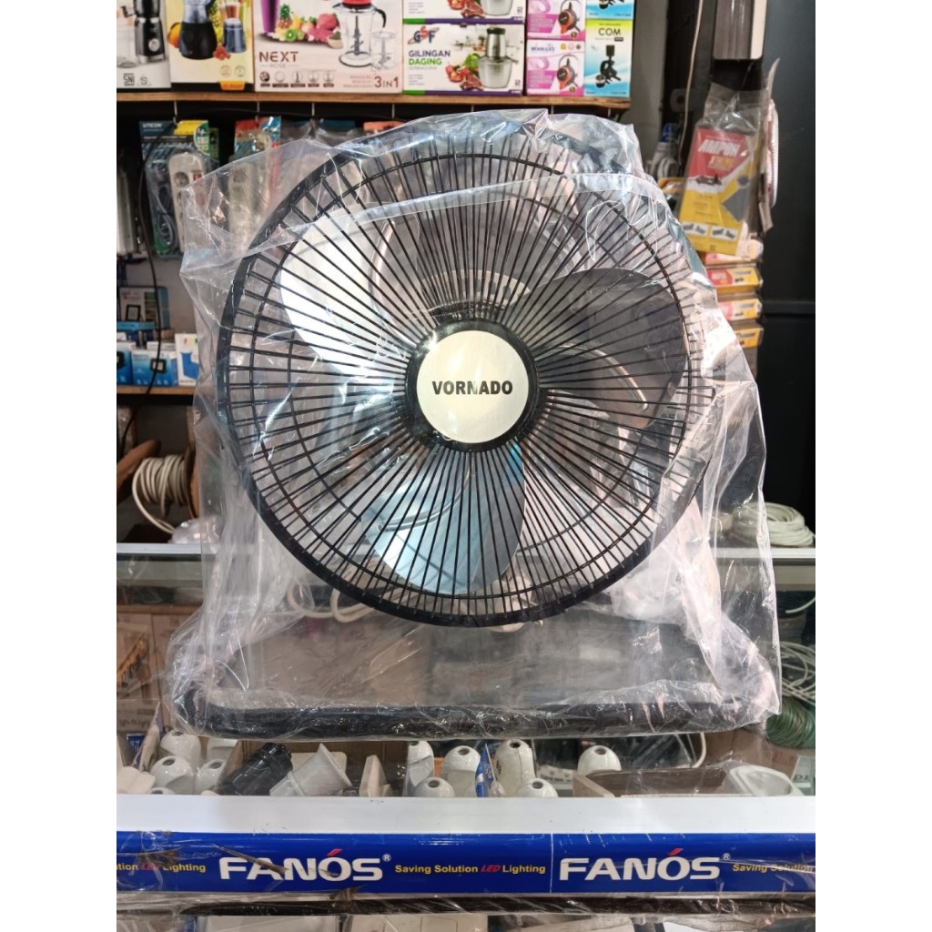 KIPAS ANGIN VORNADO 10" TF-1001 KIPAS MEJA SWING FULL BESI