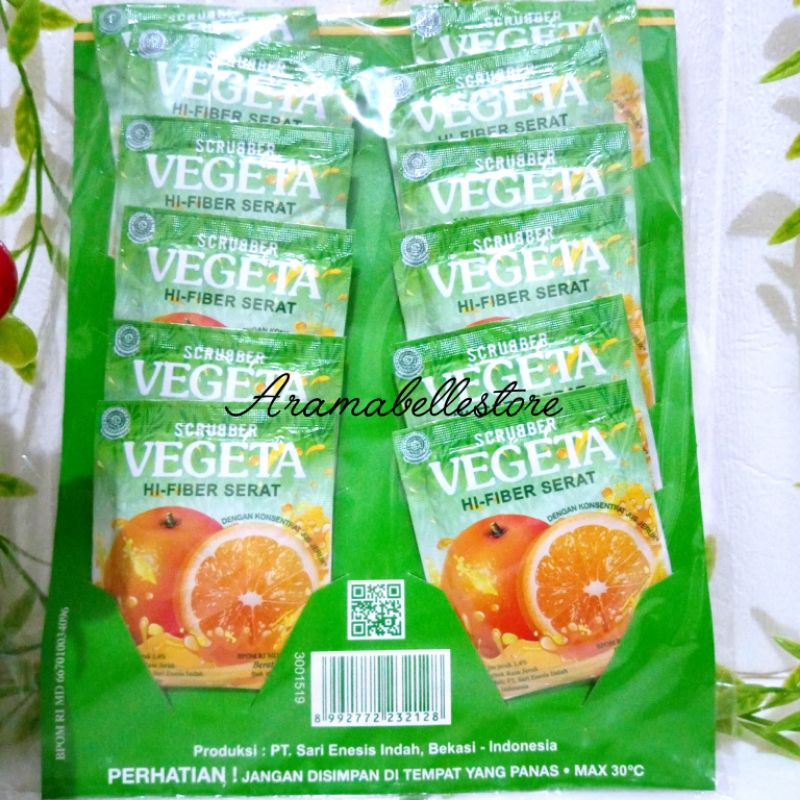 

Vegeta Scrubber Jeruk Hi Fiber Serat ED2026 1 LUSIN / 12 sachet