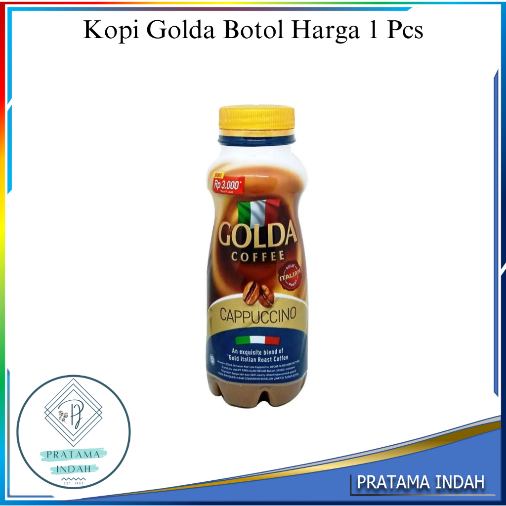 

Golda Coffee Cappuccino 200 Ml Harga 1 Botol