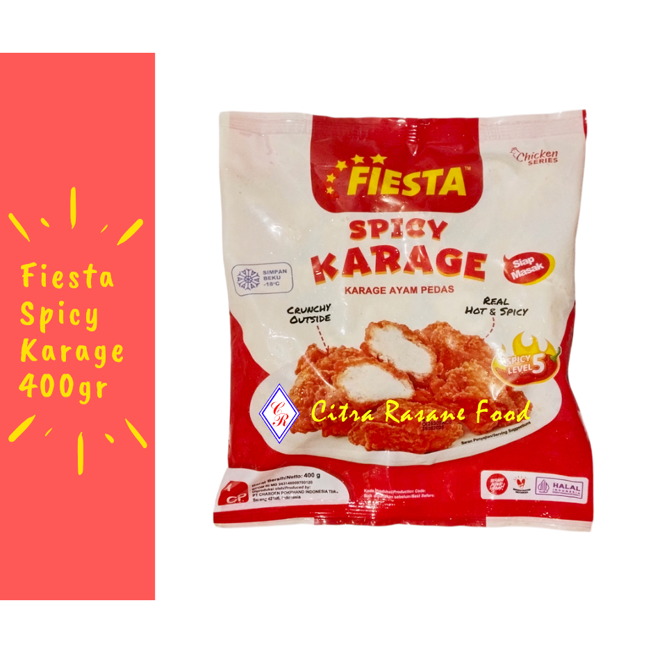 

Fiesta Spicy Karage / Karage Ayam Pedas 400gr