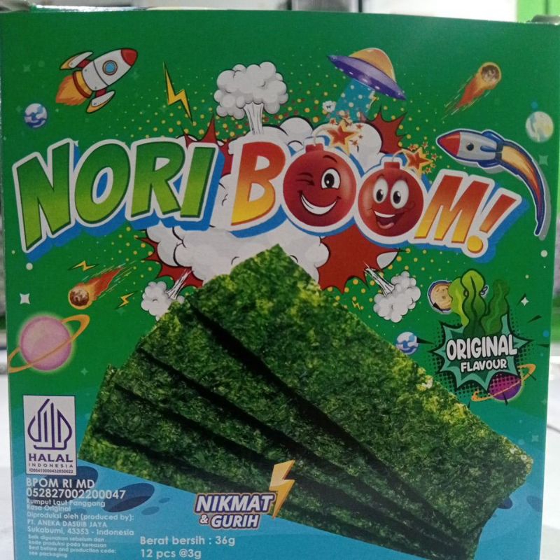 

NORI BOOM ORIGINAL ISI 12PCS 36GR