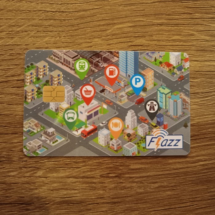 FLAZZ BCA GENERASI KE 2 ORIGINAL GAMBAR GOOGLE MAPS