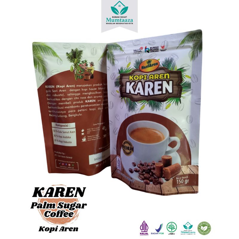 

PALM SUGAR COFFEE/KOPI AREN/KOPI GULA SEMUT AREN/ARABICA MIX ROBUSTA