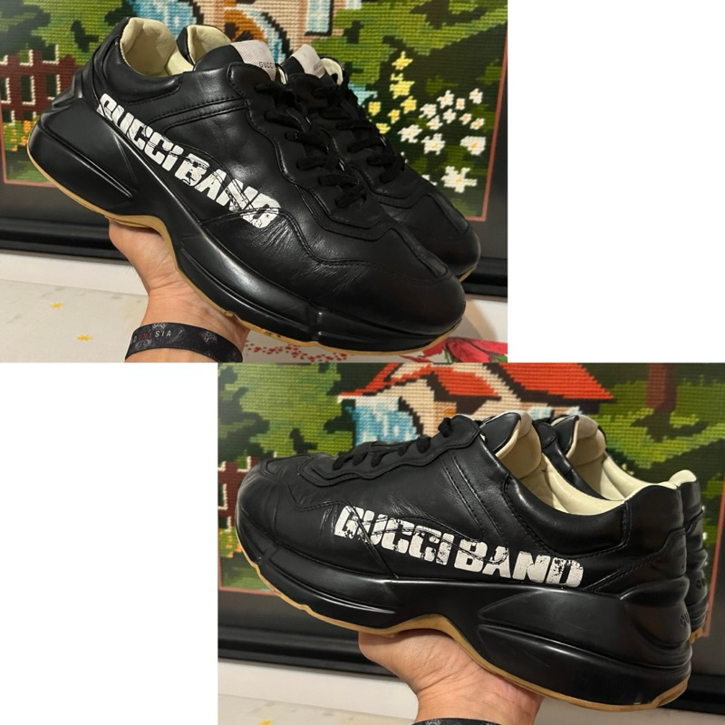 Sepatu Gucci Rhyton GucciBand - Original Authentic