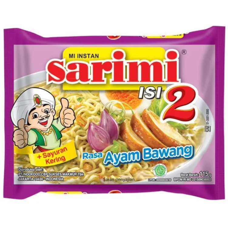 

Mie Sarimi Isi 2 Rasa Ayam Bawang