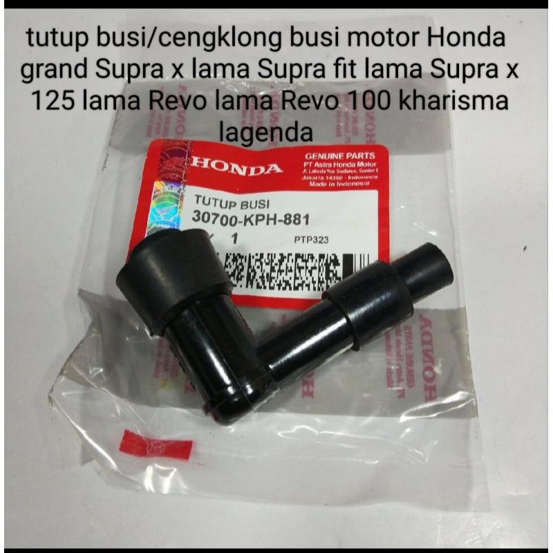 Paket cengklong busi motor Honda tutup busi motor Honda KPH untuk motor Honda gratis ongkir
