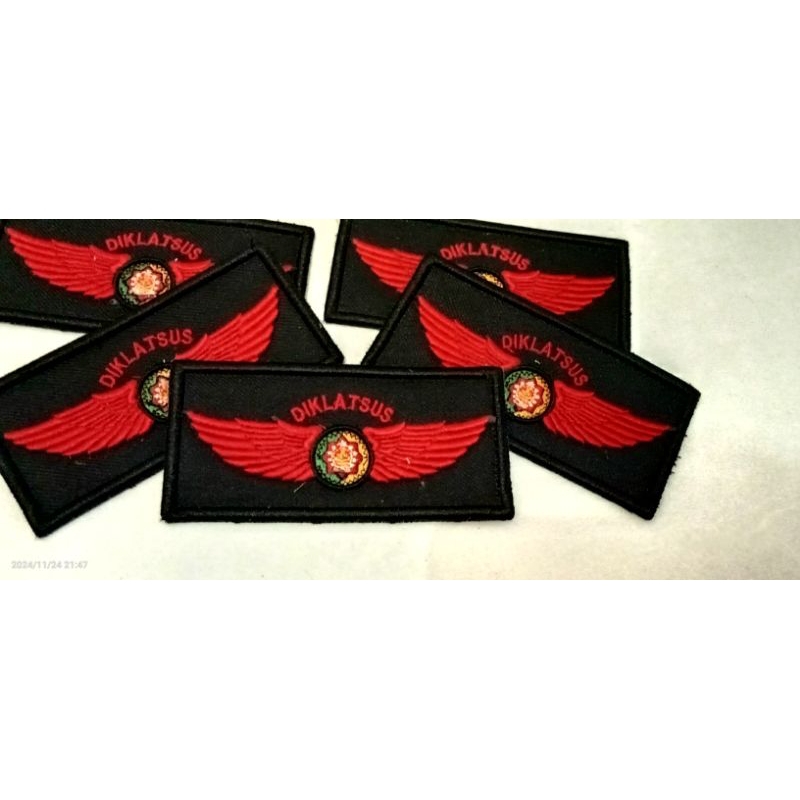 BORDIR WINGS PROVOST BANSER TIMBUL KOMPUTER 3D