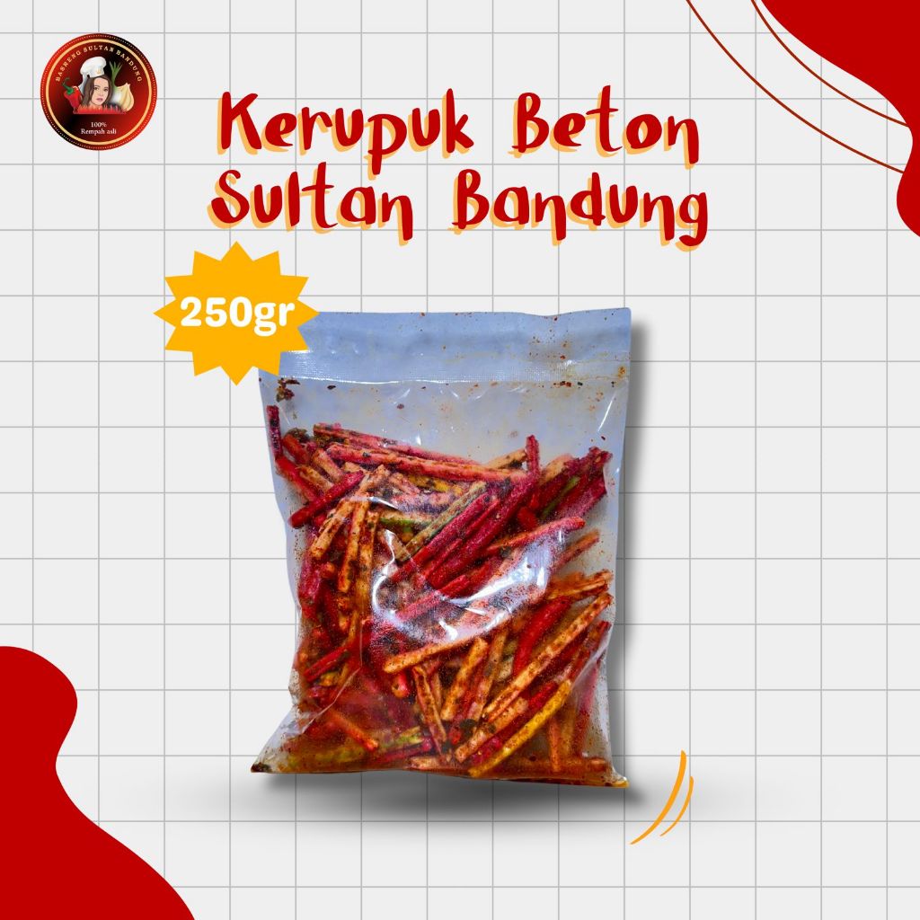 

Kerupuk Beton Sultan Bandung - 250GR
