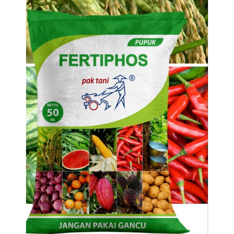 Pupuk Fertiphos Hijau(Abu-Abu) Eceran 1 kg