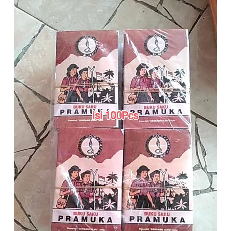 Buku SAKU Pramuka / Buku SAKU SD SMP SMA Pembina (100) cover Coklat