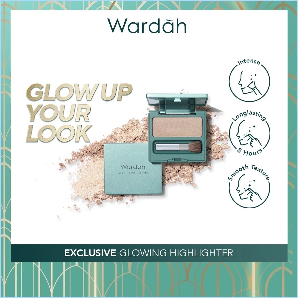 Wardah Exclusive Glowing Highlighter - Shimmer Wajah