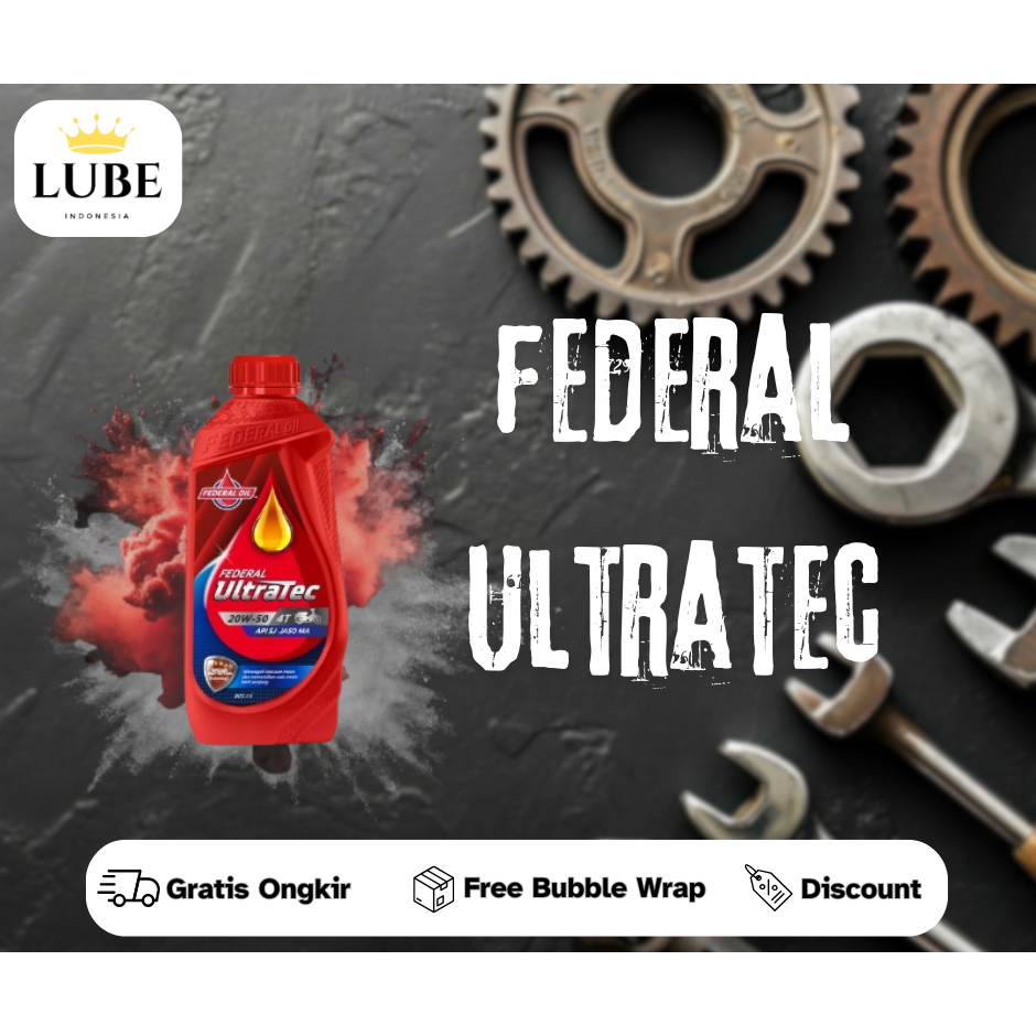 Oli Federal Ultratech SAE 20W-50 Oli Motor Bebek