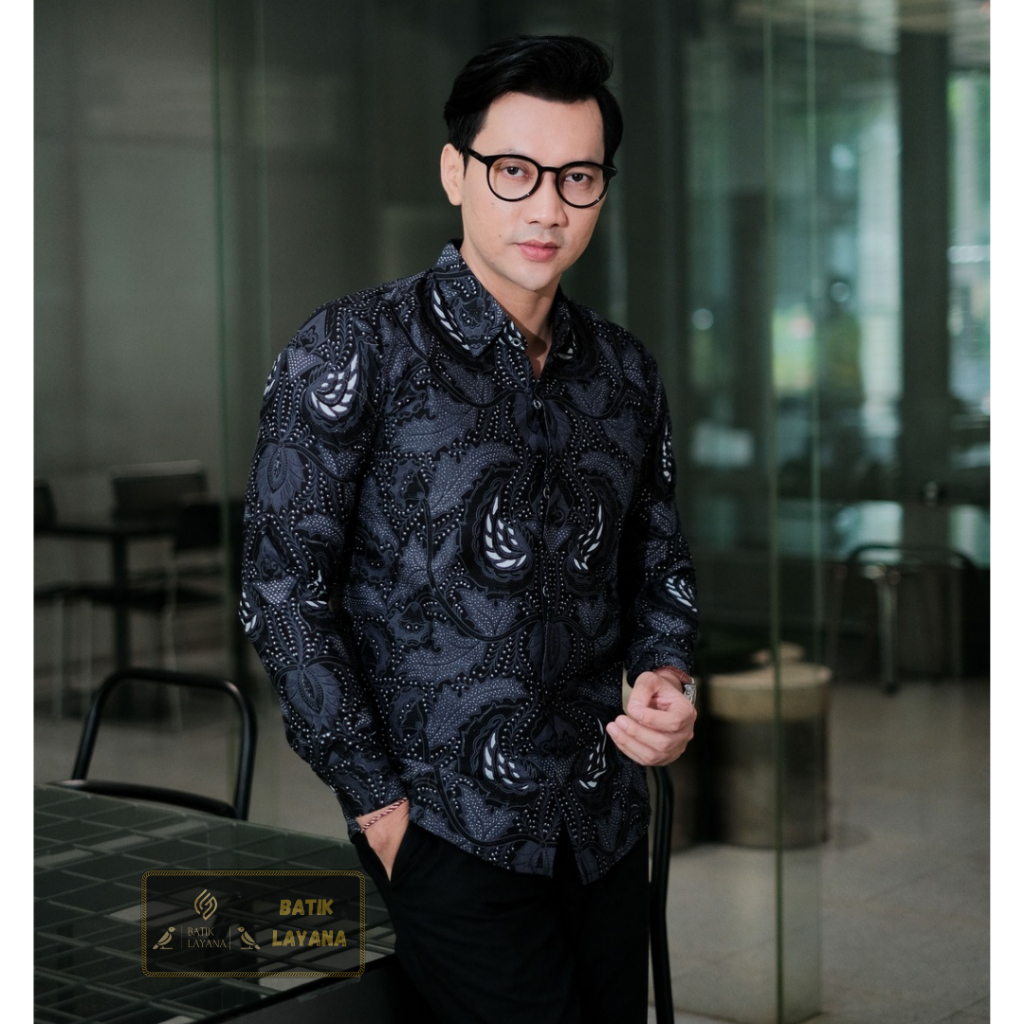 Kemeja Batik Layana Motif Dewandaru Slimfit Premium