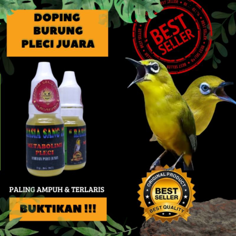 METABOLISME BURUNG PLECI JUARA DOPING BURUNG PLECI MENGATASI MACET BUNYI PLECI PALING AMPUH & TERLAR