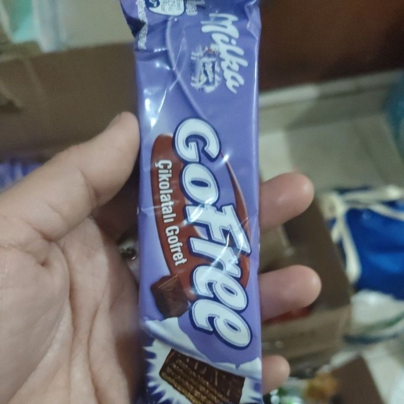 wafer coklat gofret Milka