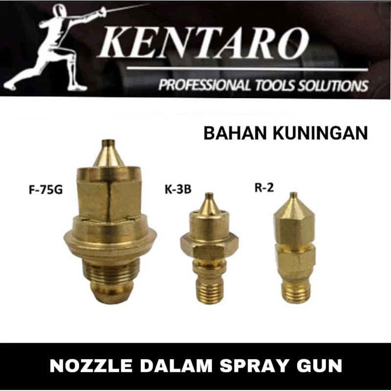 KENTARO - MATA NOZZLE DALAM SPRAY GUN - JAPAN QUALITY