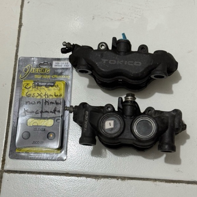 Kampas Rem Kaliper Moge Tokico Zx10r GSX750 Cbr600