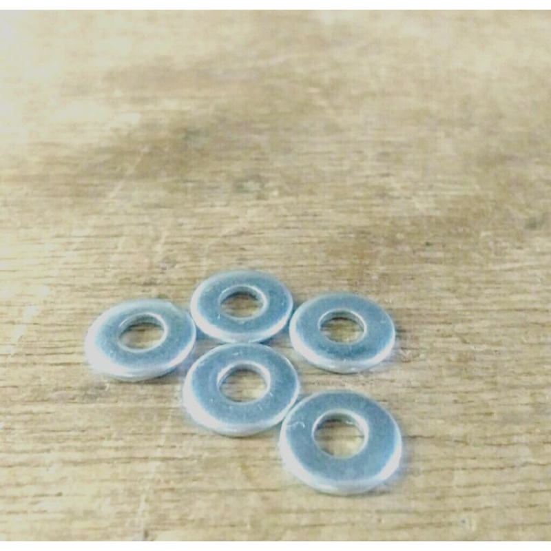 Ring plat M3 Ring Nut Lubang 3mm