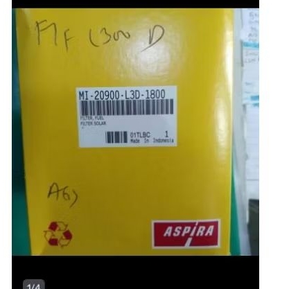 Filter solar Saringan solar Fuel filter ASPIRA Untuk l300 diesel