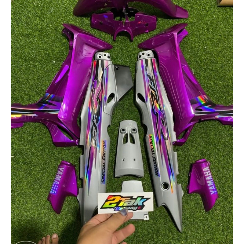 STRIPING FIZ R VARIASI LIMITED HOLOGRAM STIKER FIZ R CUSTOM