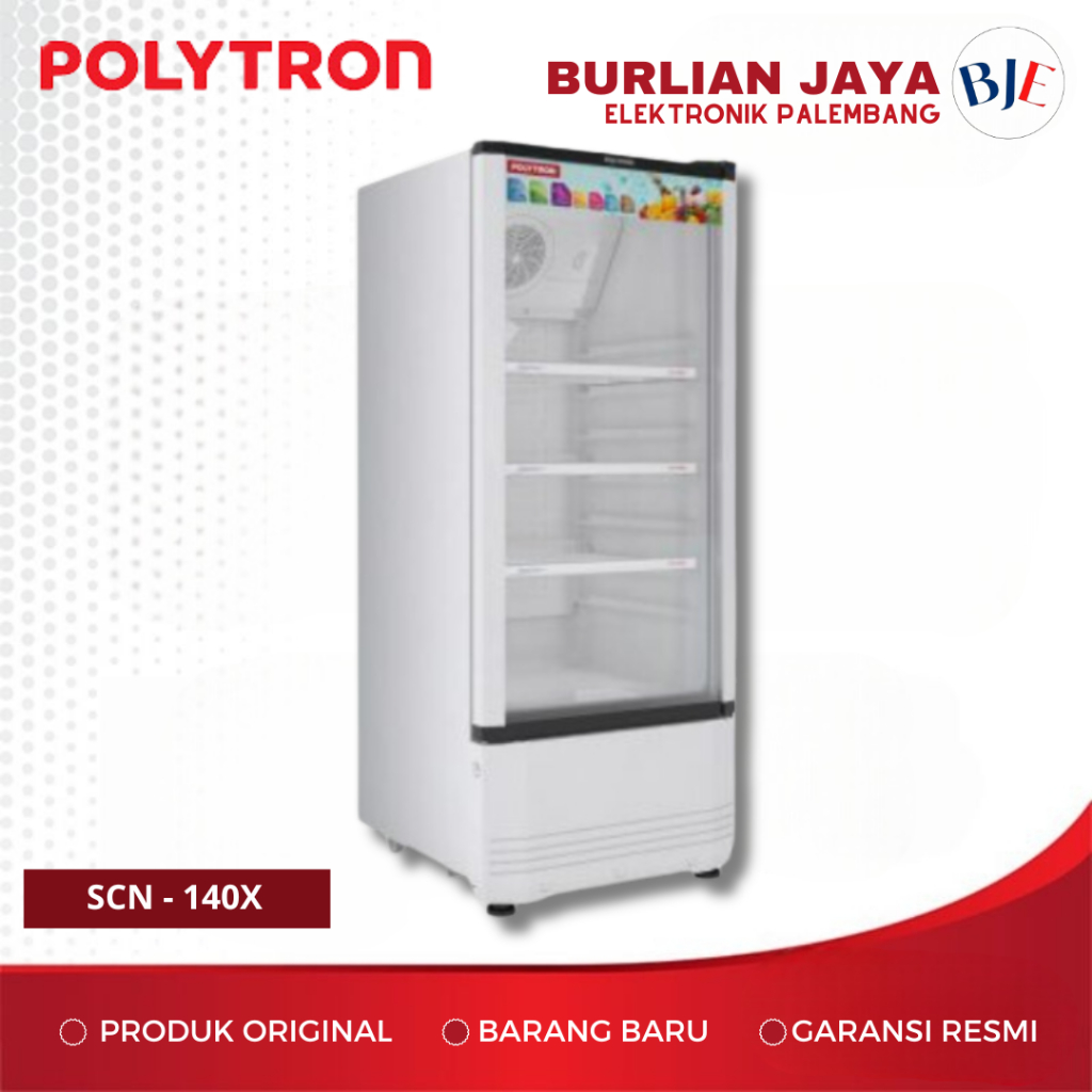 KULKAS SHOWCASE POLYTRON SCN-140X KULKAS SHOWCASE PALEMBANG