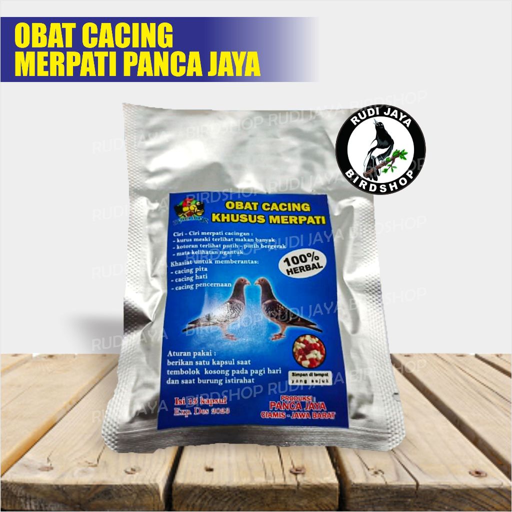 OBAT CACING MERPATI 1 SACHET PANCA JAYA OBAT BURUNG MERPATI SAKIT CACINGAN BASMI SEMUA JENIS CACING