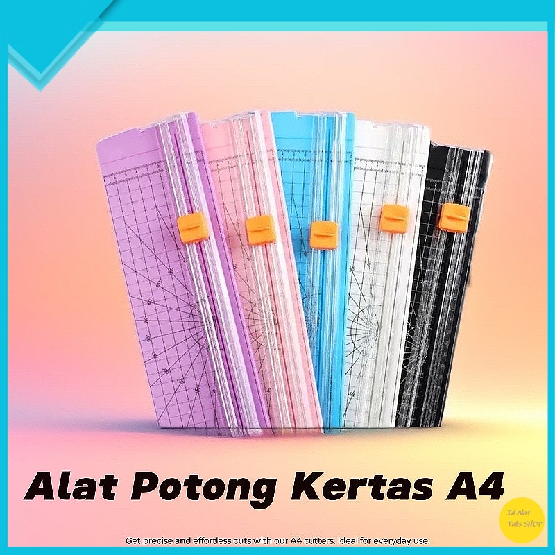 

A4 Mini Paper Cutter Mesin Pemotong Kertas A4 Portabel Pemotong kertas mini A4 satu arah