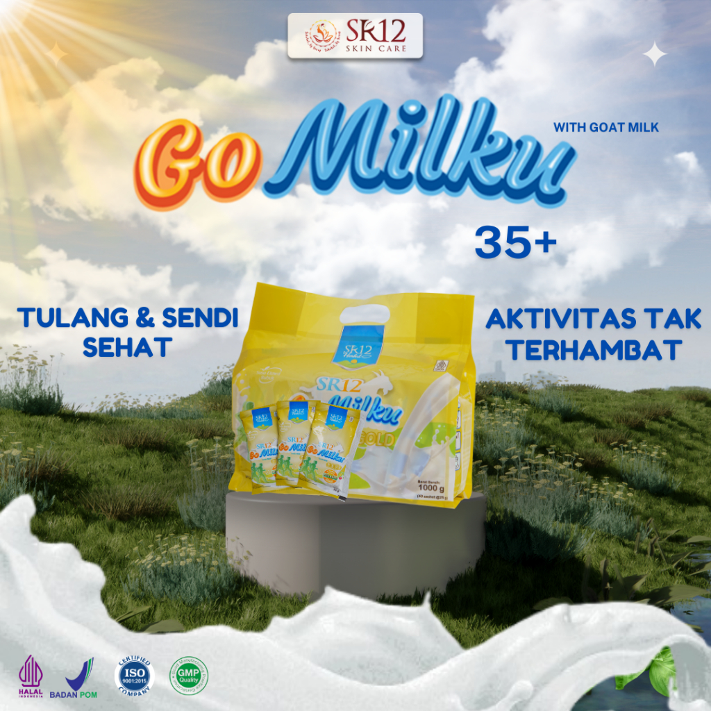 

SUSU TULANG DAN SENDI ORANG TUA - GOMILKU GOLD SR12 - HALAL & BPOM 100%