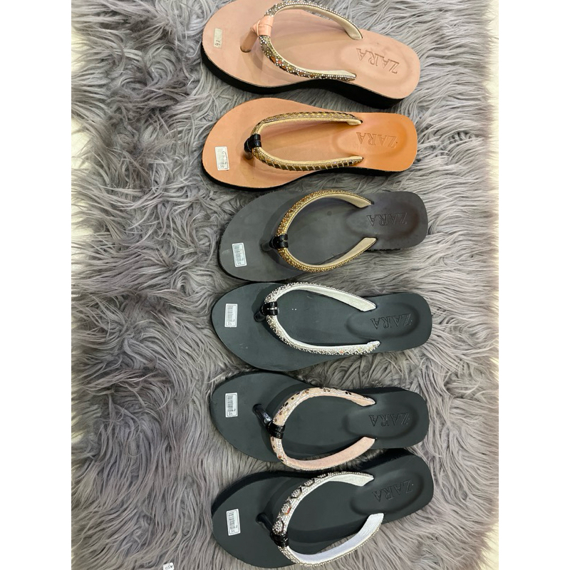 sandal spon zara jepit