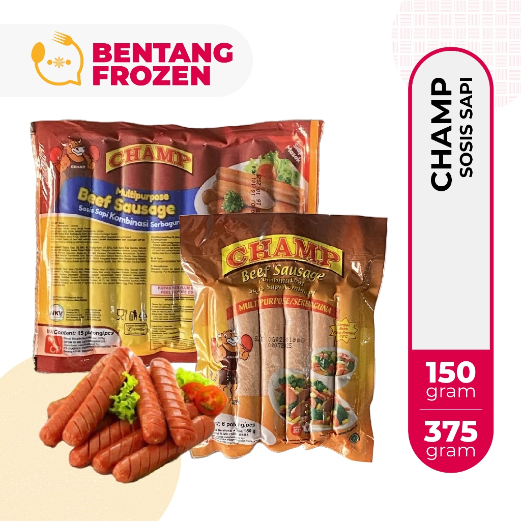 

Champ Sosis Sapi 150gr - 375gr Isi 6S-15S