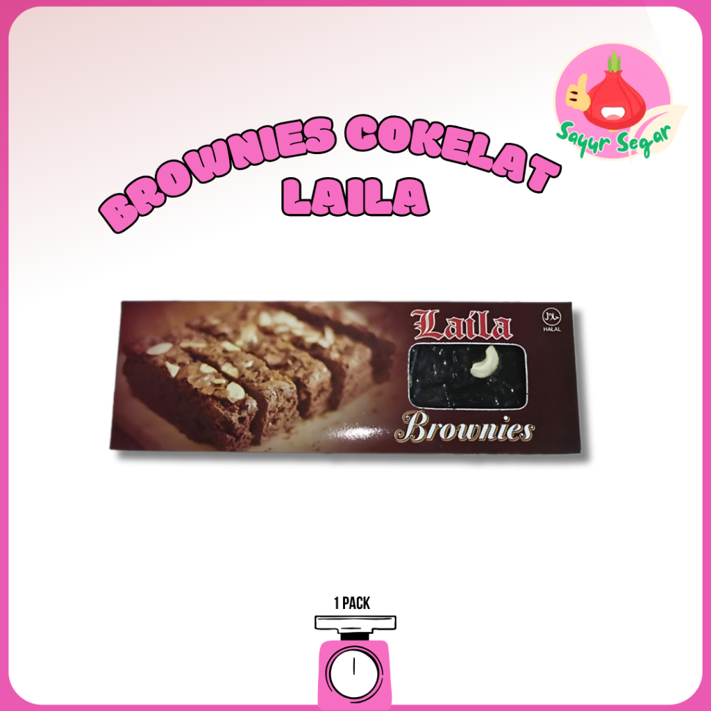 

Sayur Segar - Laila Brownies Coklat/Chocolate Brownies Box