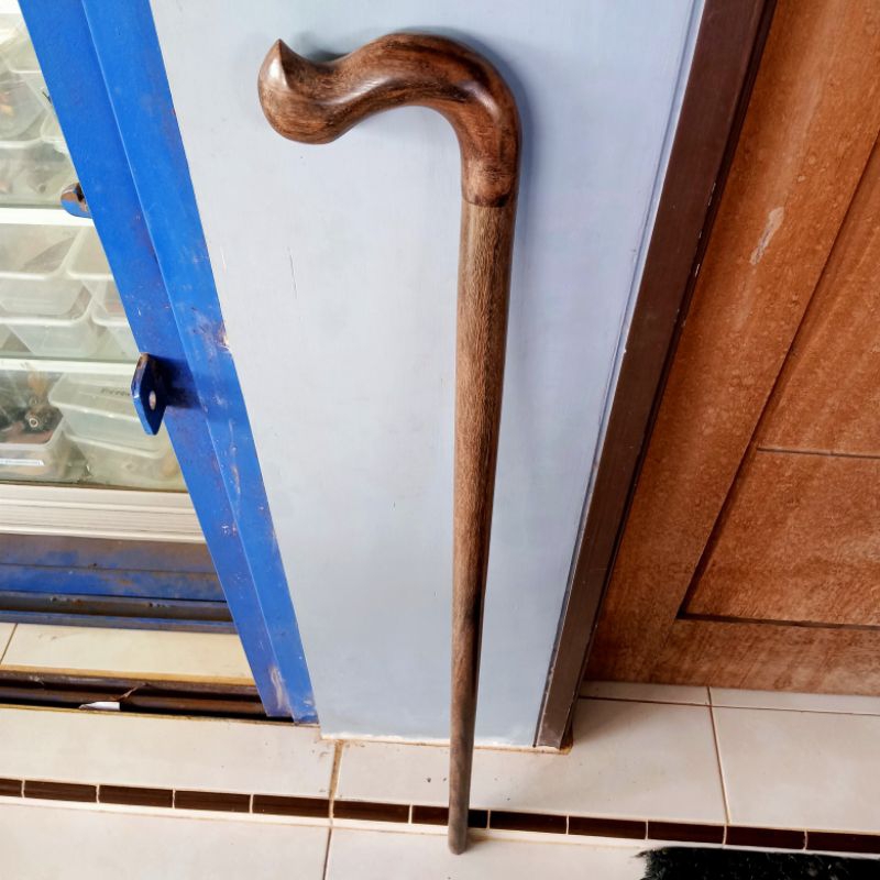 tongkat jalan kayu kalimosodo model payung S91