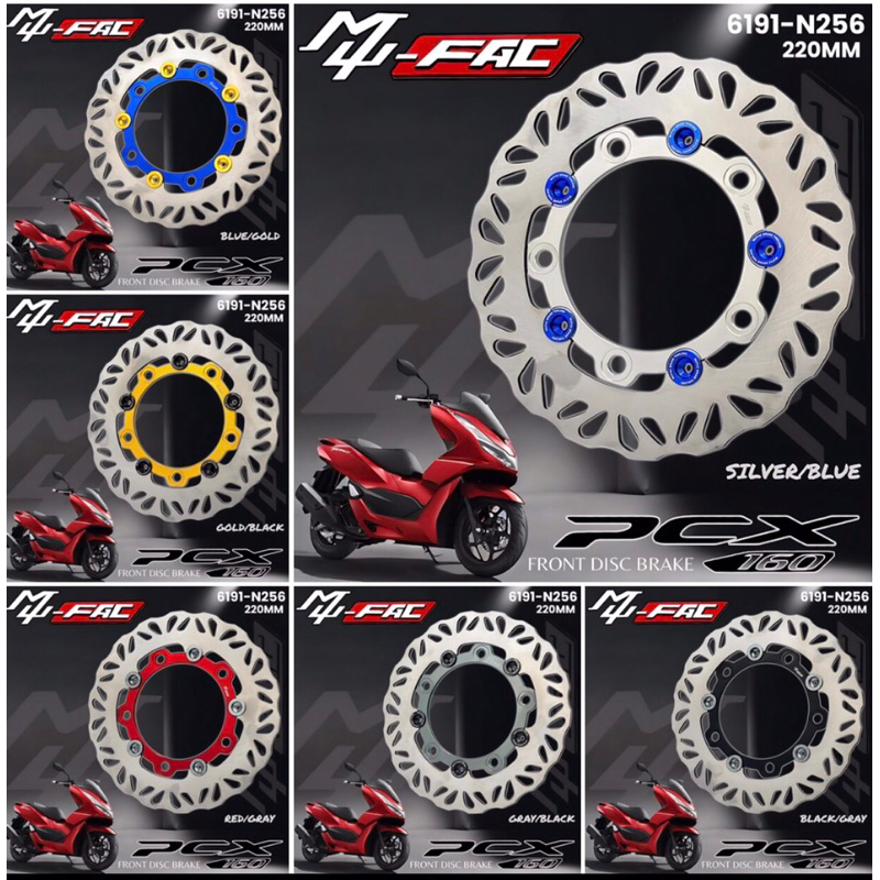 Disc rotor depan PCX 160cc floating Piringan disc depan HONDA PCX 160 depan Baut 5 floating