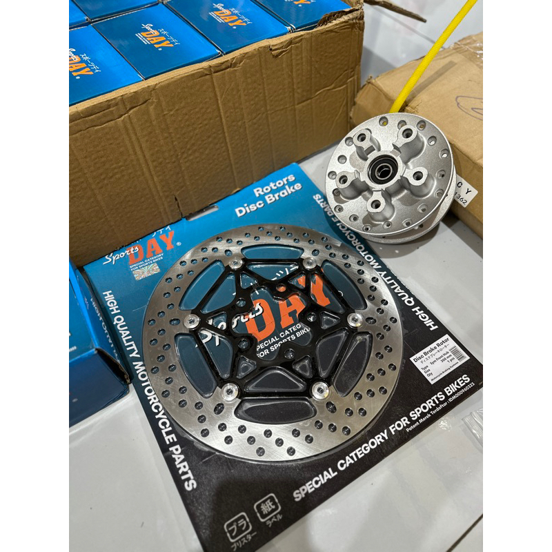 TROMOL SYM IMPORT DAY SET PIRINGAN PNP AS NINJA DAN MEGAPRO