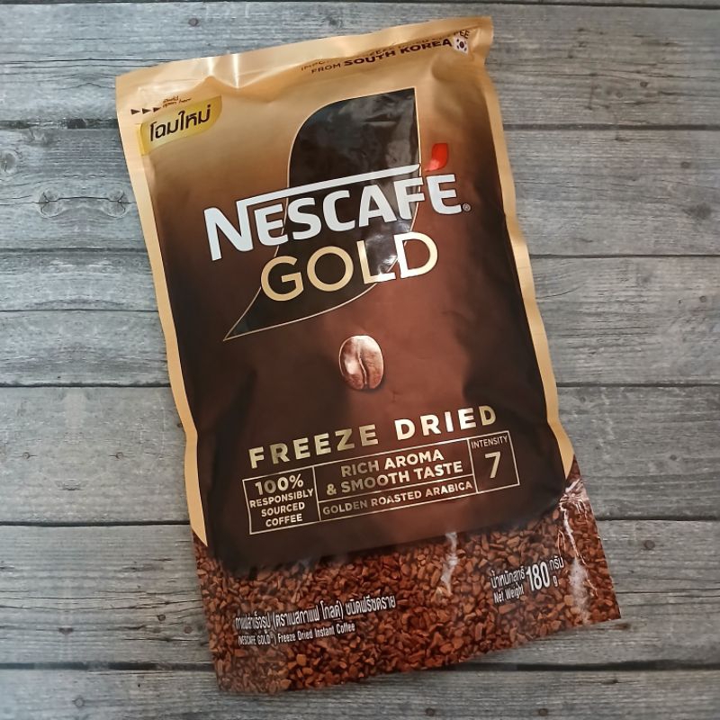 

Nescafe Gold Freeze Dried Coffee Kopi Bangkok Thailand Moccona Kopiko