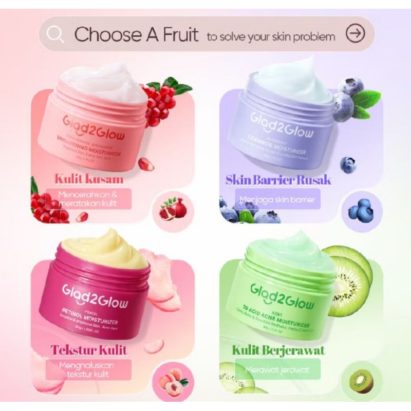 Moisturizer Glad2glow/Retinol Moisturizer Glad2glow